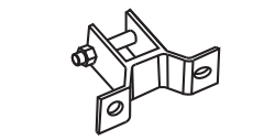 retractable awning bracket with screws